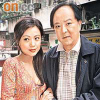 雯女與鍾景輝飾演一對老夫少妻。