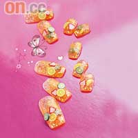 bc Nail夏日生果花甲大人 $880/對、小童 7折$616/對（B）