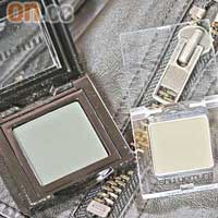 （左）Bobbi Brown墨綠色眼影 $170（C）<br>（右）Shu Uemura綠色眼影 $140（D）