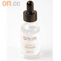 Bicelle全效維他命B5補濕精華 $630/30ml（C）<BR>透明質酸能將千倍水分迅速滲進表皮層，與皮膚中的蛋白質結合，產生水合作用，將水分鎖於底層，增強皮膚長時間的補水能力。