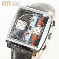 復古版Monaco Calibre 12 Gulf