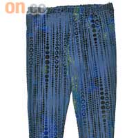 Daddy Long Leggings藍色波點Leggings $499（b）