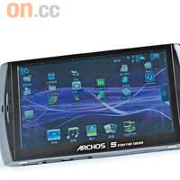 Archos 5 IT最大賣點是採用了Android作業系統。