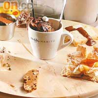 Dessert Platter $98<BR>每天都有不同驚喜，除大路的Tiramisu、Biscotti及Brownie外，亦有傳統、坊間少見的Sicilian Cassata及Espresso Granita，滿嘴意式風情。