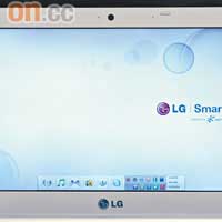 LG Smart On操作系統可用作瀏覽網頁及播放多媒體檔案。