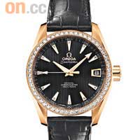 Aqua Terra珠寶系列<BR>鑽石腕錶　$161,600