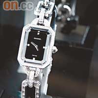 Premier 18K白金黑色高科技陶瓷鑽石手錶 $495,500