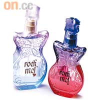 （左）Anna Sui Rock Me! Summer of Love香氛 $495/50ml<br>（右）Anna Sui Rock Me!出香氛 $535/50ml