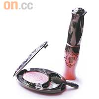 （左）Anna Sui粉紅色眼影 $180<br>（右）Anna Sui Liquid Eye Color $170