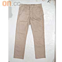 Underground卡其色Chino $599（F）