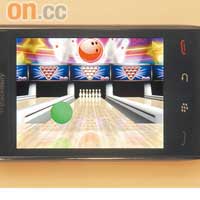 《PBA Bowling 2》結合觸控及動態操作，十分好玩。