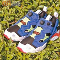 United Arrows × Reebok白×藍色組合Pump Fury限量版波鞋 $1,199（a）