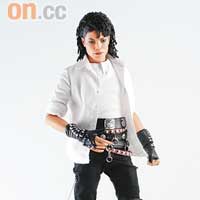 MJ身材瘦削，素體自然採用Slim Body，其中可動關節多達38個。換上白恤衫後，即變身成為《Dirty Diana》版本。