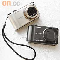 H55設有銀、黑兩色，配上10倍變焦（25~250mm）Sony G鏡頭。售價：$2,390