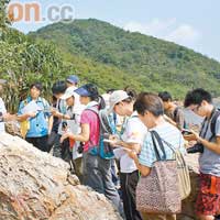 課程會有實地考察的課堂，學員跟隨導師到香港不同景點視察。