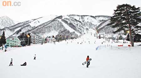 長野縣白馬村多個滑雪場，滑雪期到5月上旬才完結。