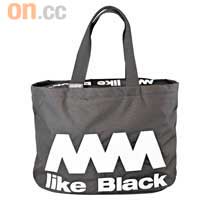 4A Like Black白色繡花圖案Tote Bag $750