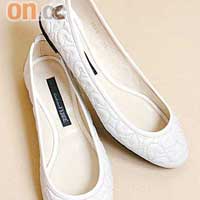 羊皮別針釦 Quilted ballet shoes $3,750