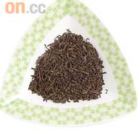 祁門紅茶（紅茶）<br>祁門的茶樹品種相當優質，為著名紅茶精品，以蘊含馥鬱蘭花香，又稱祁門香而聞名。以文火烘乾，白色茸毛都清晰可見。