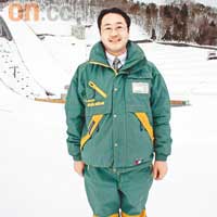 原來橫田先生當年是滑雪高手，真係失覺晒。