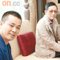 CORONA設計顧問Walter Ma（右）今季開始與陳總（左）合作無間。