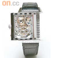 Reverso Gyrotourbillon鑽石白金腕錶，限量8枚，價值359,000歐元。