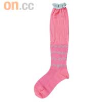 Anna Sui粉紅色短襪 $199（c）