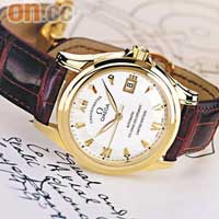 1999年首枚採用Co-Axial系統的手錶De Ville Co-Axial。