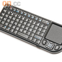 Magic-Pro ProMini Keyboard三合一無線鍵盤新鮮抵港，售$599。	舖位：239A（Gennett）