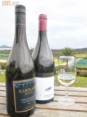 Ben推介07年的Chardonnay和06年的Pinotage，分別售NZ$37（約HK$192）和NZ$46（約HK$239）。