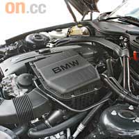 引擎經調校後，令Z4 sDrive35isA的加速能力大為提升。