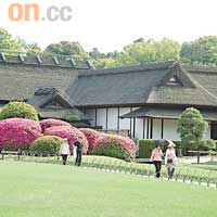 整個後樂園仍保留江戶時代的原貌。