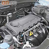 全新Theta II 2.4引擎，以更低耗油量提供更強動力。