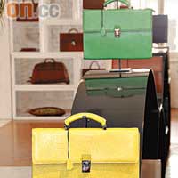 牛皮London briefcase共有七色。