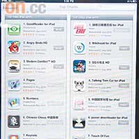 現時已有逾11,000個iPad Apps可供購買。