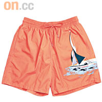 Polo Ralph Lauren橙色帆船沙灘褲 $1,495（B）