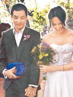 吳彥祖與Lisa於南非秘密結婚。 （資料圖片）