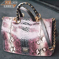 蟒蛇皮shopping bag $30,300