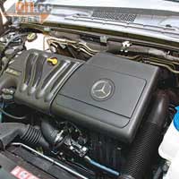 2.0公升Turbo引擎，動力強勁但耗油量卻不高。