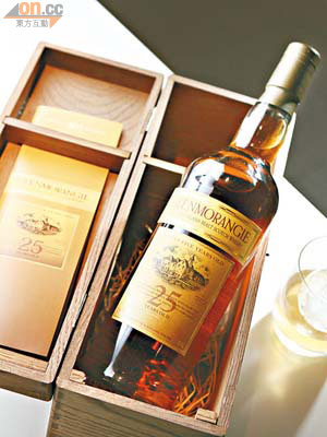 Glenmorangie 25 year old $5,117<br>為人熟悉的品牌，質素穩定，酒質細滑，入口複雜而帶點香料味道。