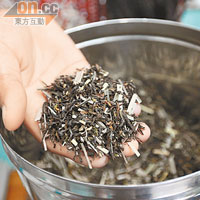 Silver Tips是白茶，每公斤索價近千港元，卻不合做雪巴茶。