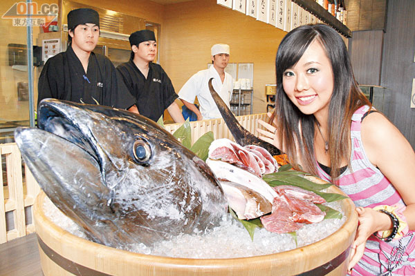 黑鮨吞拿魚搶鮮來港