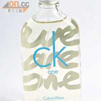 ck one we magnets珍藏版香氛$405/100ml（b）