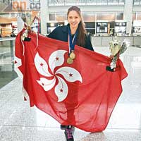 Liza剛於本月初揚威新加坡「亞洲健美錦標賽」，獨攬兩金兩銀，氣勢銳不可擋。