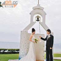 本計劃峇里結婚的Kit與Eliz，亦因沖繩吸引，最後改來這裏。