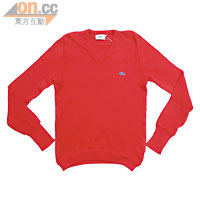 Lacoste紅色冷衫 $598（b）