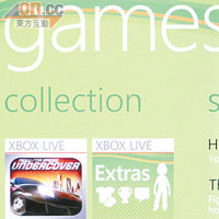 在Xbox LIVE玩到50款遊戲之餘，仲改到Avatars分身。