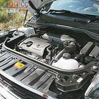 經調校後的1.6公升Turbo引擎，加入了VALVETRONIC技術，好力又省油。