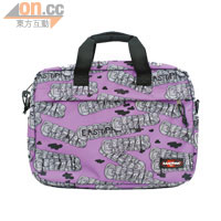 REBOOT紫×灰色英文字樣兩用袋 $350
