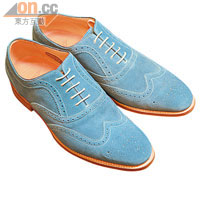 COOLDAY,SIR × Herring Shoes 藍色皮鞋 $3,550（c）